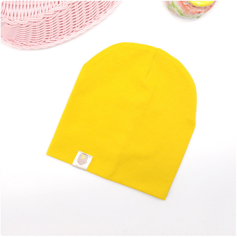 Cotton Knitted Thick Baby Hats Spring And Autumn Baby Hats