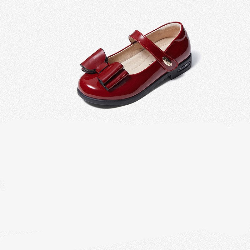 Girls Cross Strapped Bow